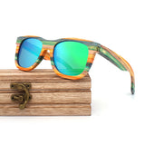 Lunettes de soleil en Bois - La Colored
