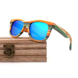 Lunettes de soleil en Bois - La Colored