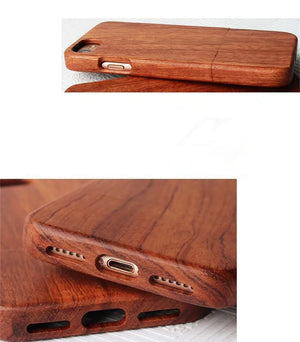 Coque en bois iPhone Elephant