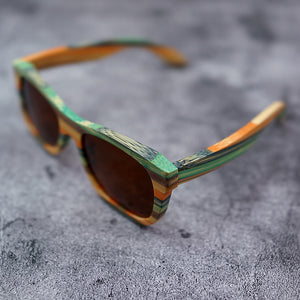 Lunettes de soleil en Bois - La Colored