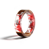 Bague en Bois Femme - Red Natural