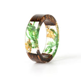 Bague en Bois Femme - Green Natural