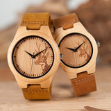 montre en bois homme