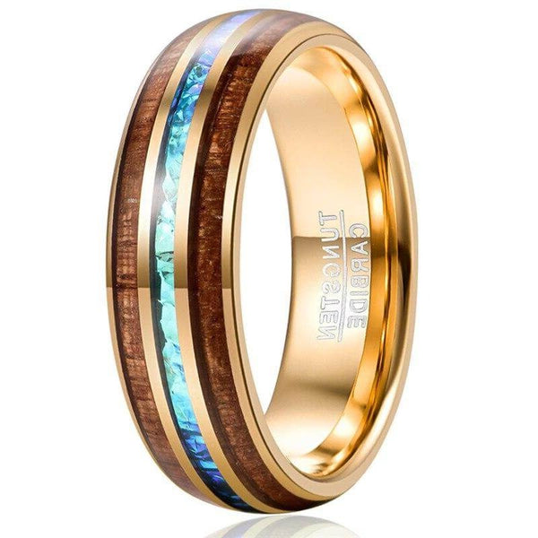 bague en bois homme